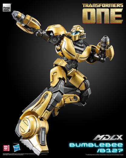 Preventa Figura MDLX Bumblebee/B127 - Transformers One marca Threezero 3Z0840 (12.5 cm)