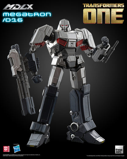 Preventa Figura MDLX Megatron/D16- Transformers One marca Threezero 3Z0842 (16 cm)