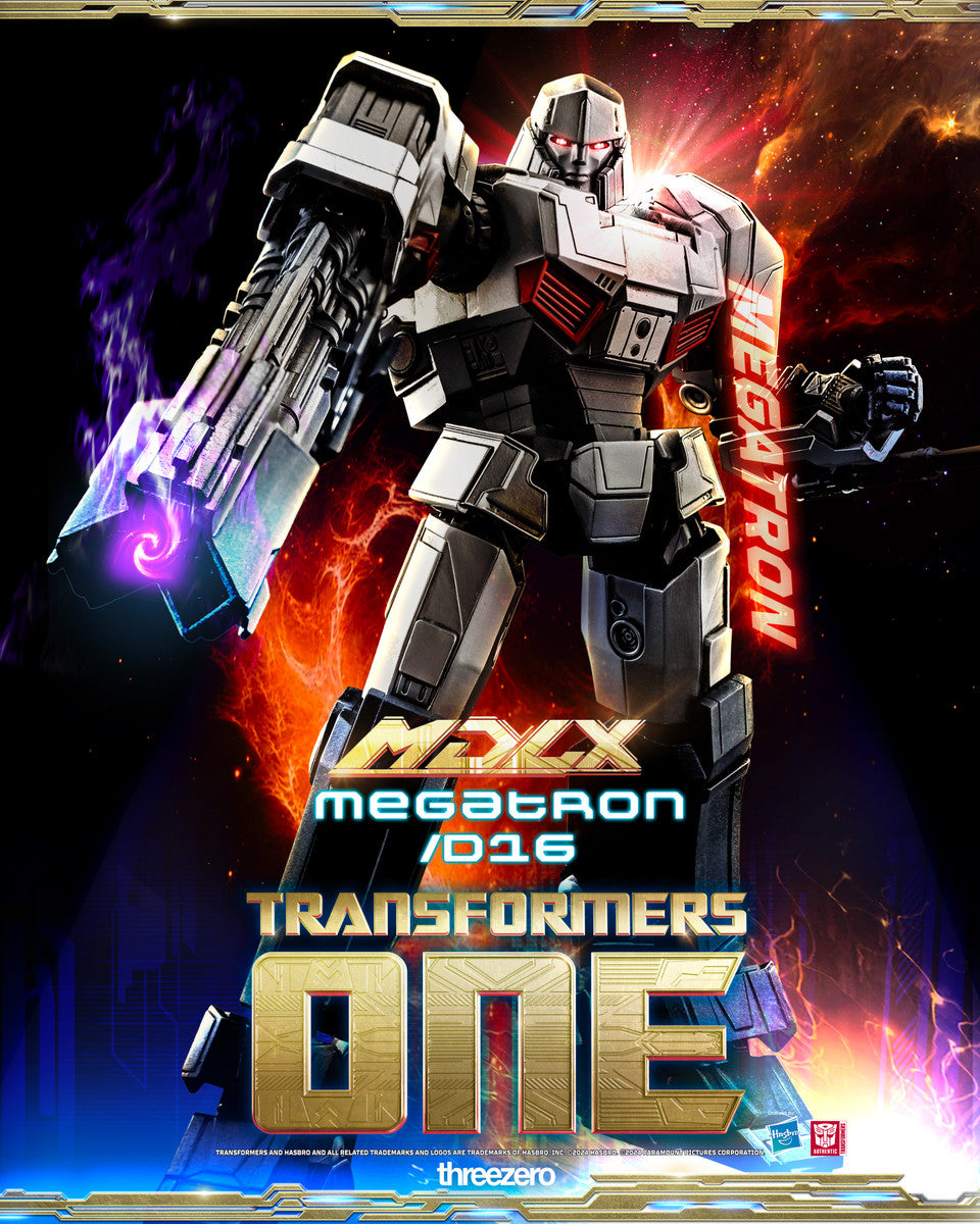 Preventa Figura MDLX Megatron/D16- Transformers One marca Threezero 3Z0842 (16 cm)