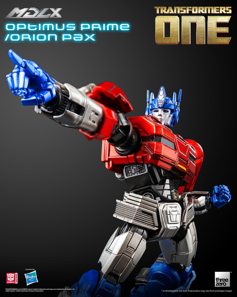 Preventa Figura MDLX Optimus Prime / Orion Pax - Transformers One marca Threezero 3Z0841 (16 cm)