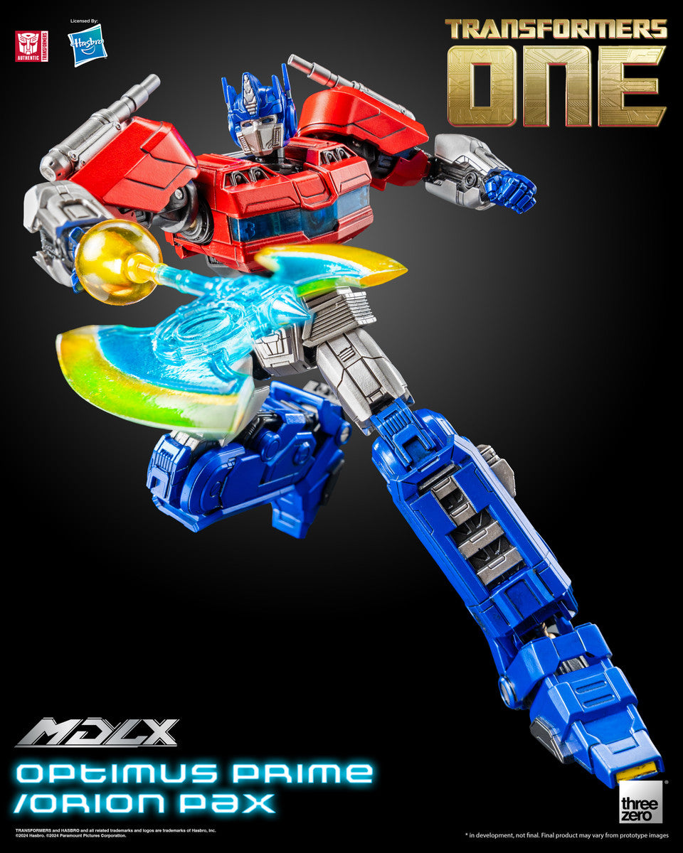 Preventa Figura MDLX Optimus Prime / Orion Pax - Transformers One marca Threezero 3Z0841 (16 cm)