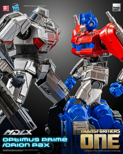 Preventa Figura MDLX Optimus Prime / Orion Pax - Transformers One marca Threezero 3Z0841 (16 cm)