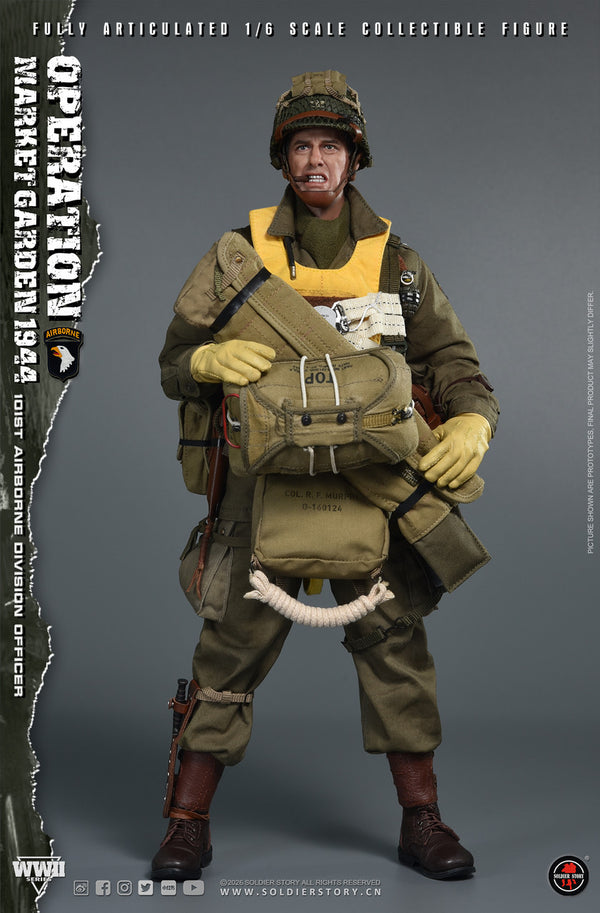 Preventa Figura 101st Airborne Division Officer marca Soldier Story SS145 escala 1/6