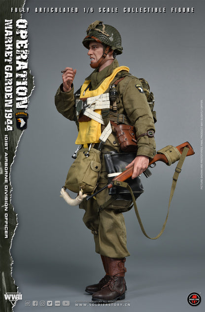 Preventa Figura 101st Airborne Division Officer marca Soldier Story SS145 escala 1/6