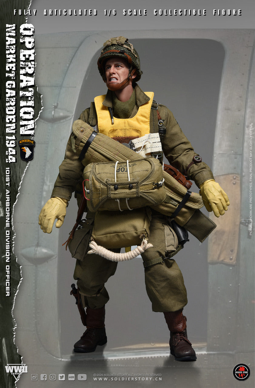 Preventa Figura 101st Airborne Division Officer marca Soldier Story SS145 escala 1/6