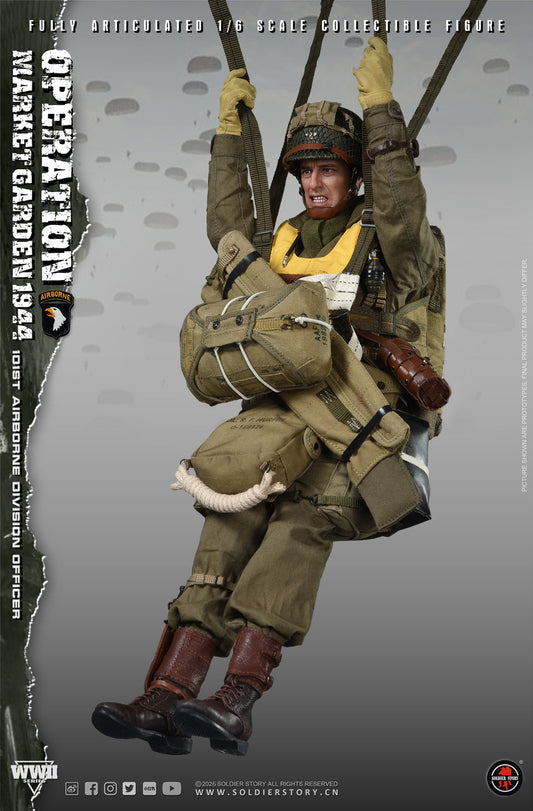 Preventa Figura 101st Airborne Division Officer marca Soldier Story SS145 escala 1/6