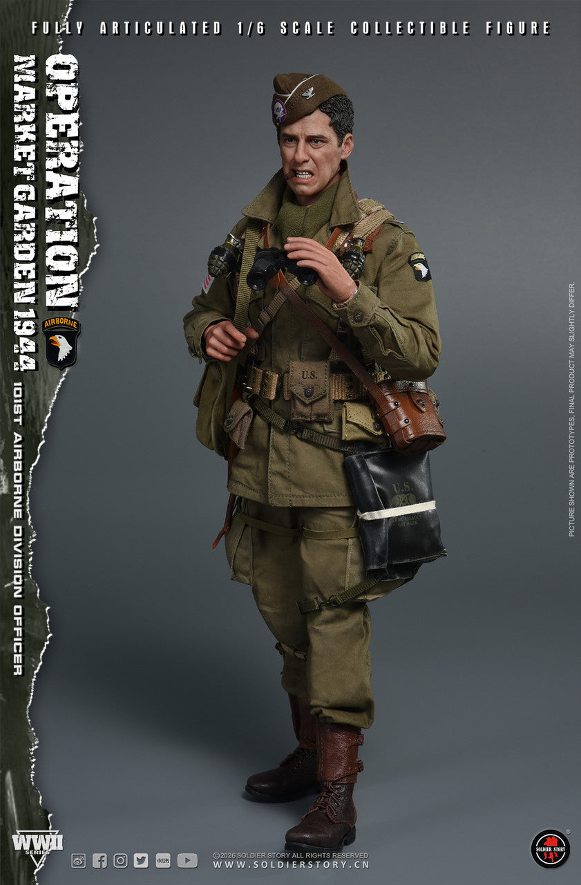 Preventa Figura 101st Airborne Division Officer marca Soldier Story SS145 escala 1/6