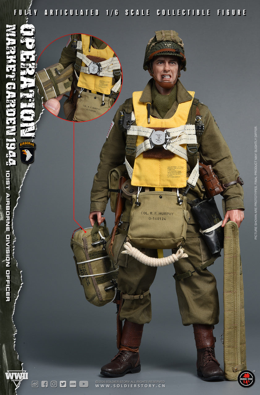 Preventa Figura 101st Airborne Division Officer marca Soldier Story SS145 escala 1/6