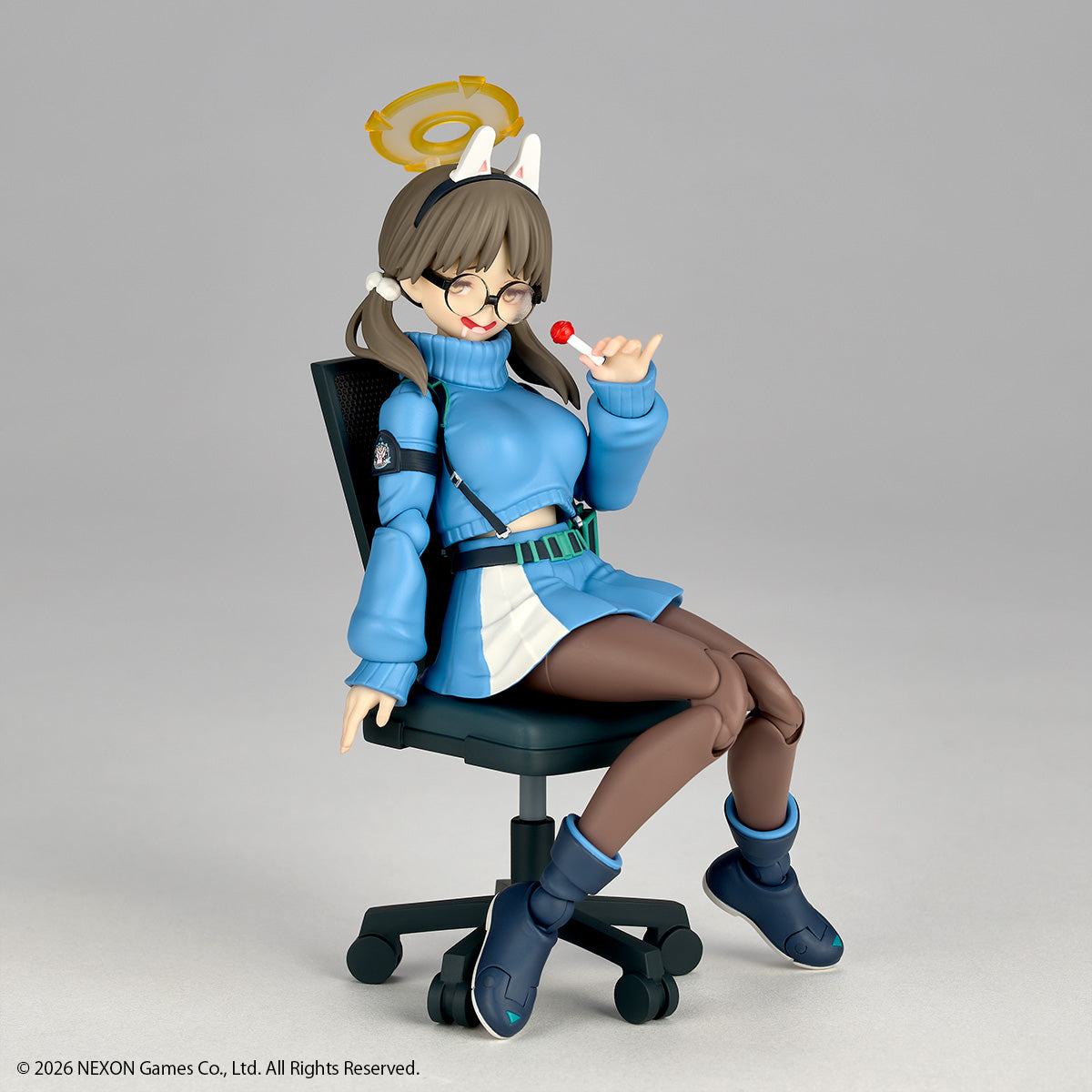 Preventa Figura Moe - Blue Archive - Revoltech marca Kaiyodo NR140 escala 1/12