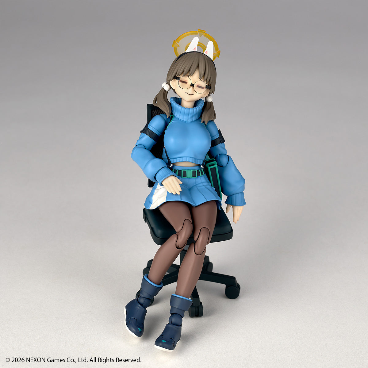 Preventa Figura Moe - Blue Archive - Revoltech marca Kaiyodo NR140 escala 1/12