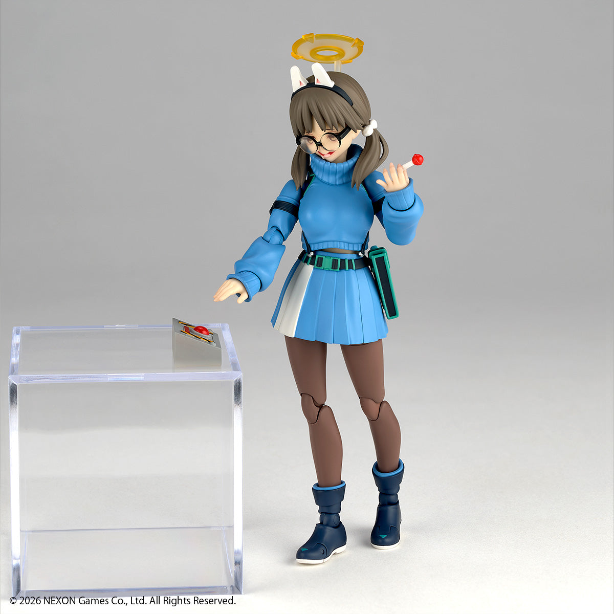 Preventa Figura Moe - Blue Archive - Revoltech marca Kaiyodo NR140 escala 1/12
