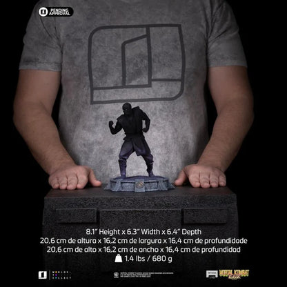 Preventa Estatua Noob Saibot - Mortal Kombat Klassic marca Iron Studios escala de arte 1/10