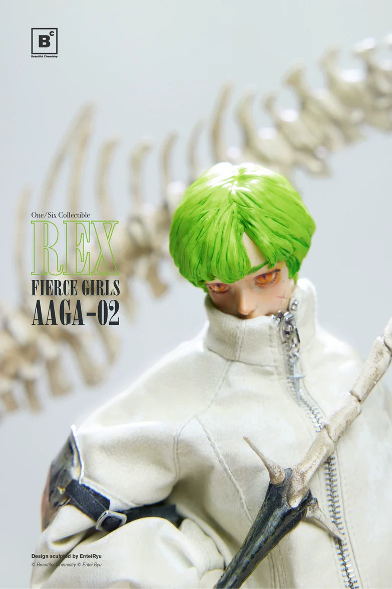 Preventa Figura AAGA-02 Rex - Fierce Girls Series - Entei Ryu (Diseñador) marca Beautiful Chemistry x Underverse UV202501 escala 1/6