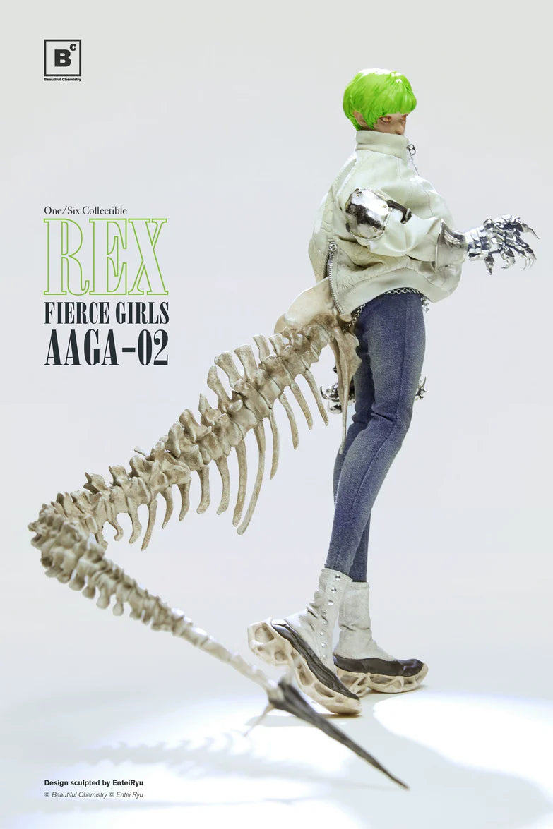 Preventa Figura AAGA-02 Rex - Fierce Girls Series - Entei Ryu (Diseñador) marca Beautiful Chemistry x Underverse UV202501 escala 1/6