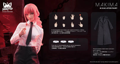 Preventa Figura Makima marca NekPop Studio NEK001 escala 1/6
