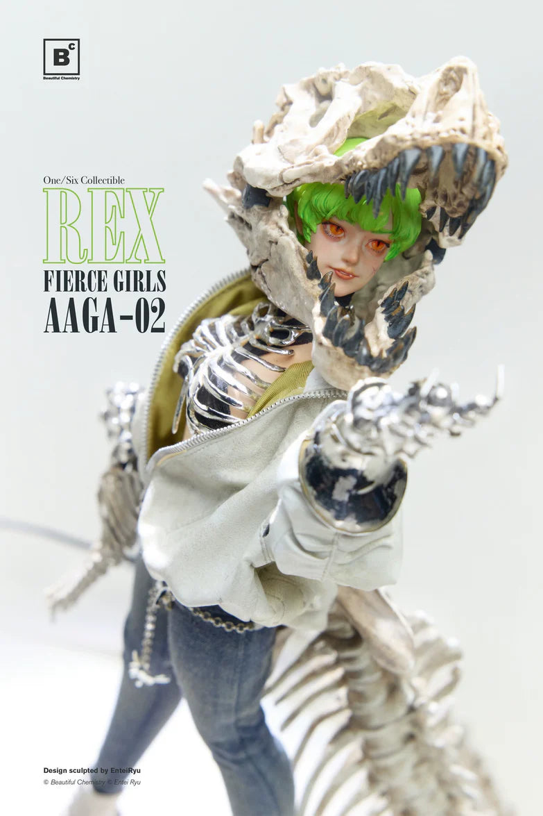 Preventa Figura AAGA-02 Rex - Fierce Girls Series - Entei Ryu (Diseñador) marca Beautiful Chemistry x Underverse UV202501 escala 1/6