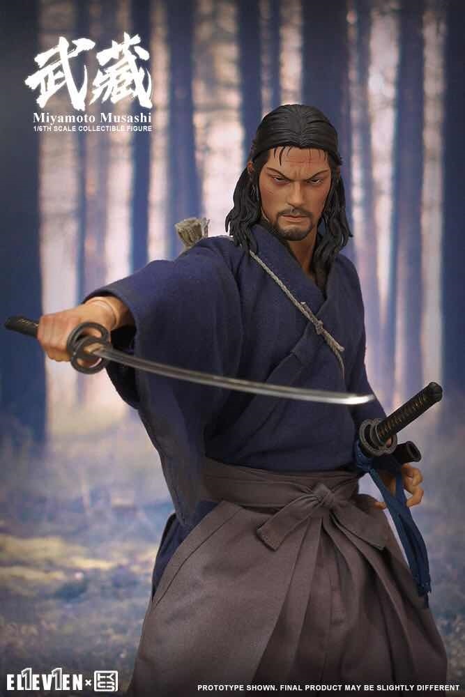 Pedido Figura Miyamoto Musashi marca Eleven x Kai Studios EXK008 escala 1/6 (relanzamiento)