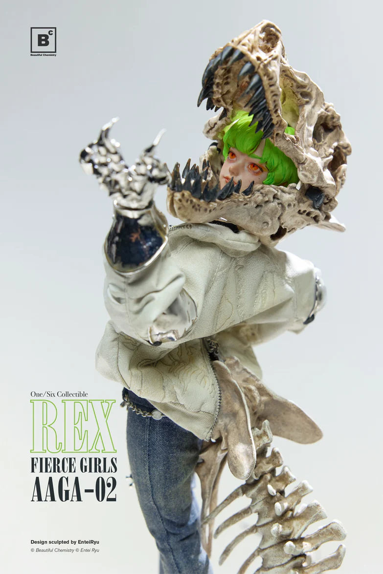 Preventa Figura AAGA-02 Rex - Fierce Girls Series - Entei Ryu (Diseñador) marca Beautiful Chemistry x Underverse UV202501 escala 1/6