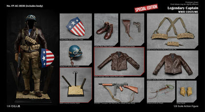 Preventa Set Legendary Captain WWII (Special Version) marca Facepool FPAC003B escala 1/6