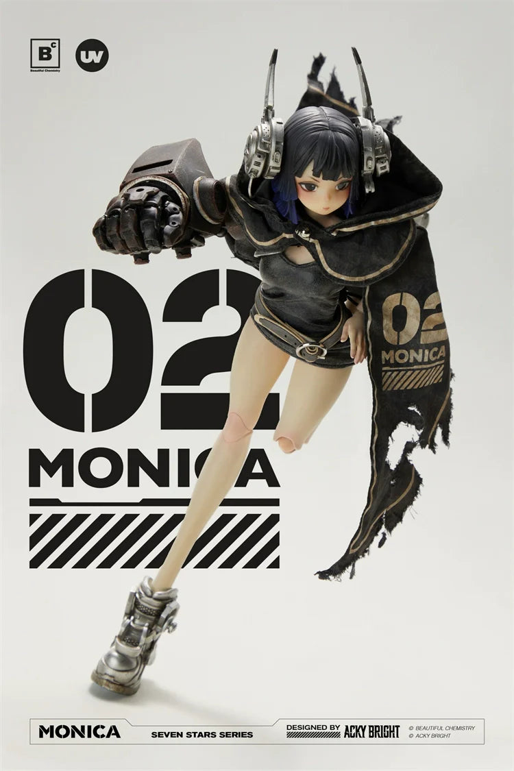 Pedido Figura No.02 Monica - Beautiful Chemistry x Acky Bright (Diseñador) - Seven Stars Series marca Underverse UV202415 escala 1/6