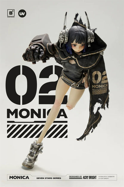 Pedido Figura No.02 Monica - Beautiful Chemistry x Acky Bright (Diseñador) - Seven Stars Series marca Underverse UV202415 escala 1/6