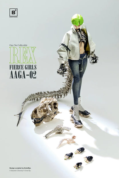 Preventa Figura AAGA-02 Rex - Fierce Girls Series - Entei Ryu (Diseñador) marca Beautiful Chemistry x Underverse UV202501 escala 1/6