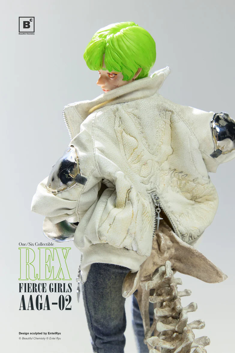 Preventa Figura AAGA-02 Rex - Fierce Girls Series - Entei Ryu (Diseñador) marca Beautiful Chemistry x Underverse UV202501 escala 1/6