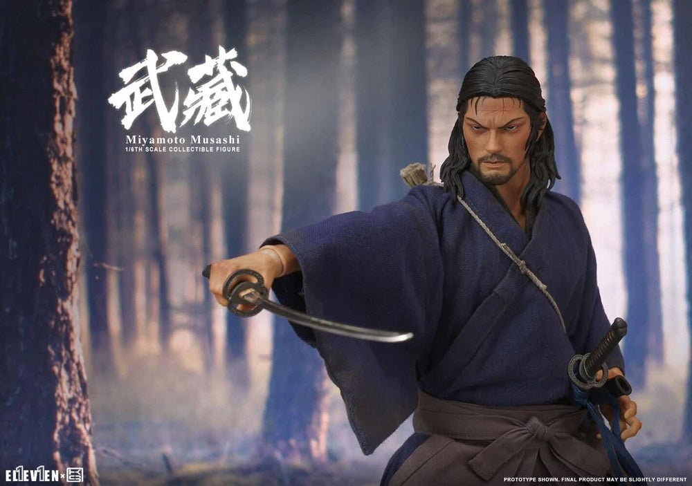 Pedido Figura Miyamoto Musashi marca Eleven x Kai Studios EXK008 escala 1/6 (relanzamiento)