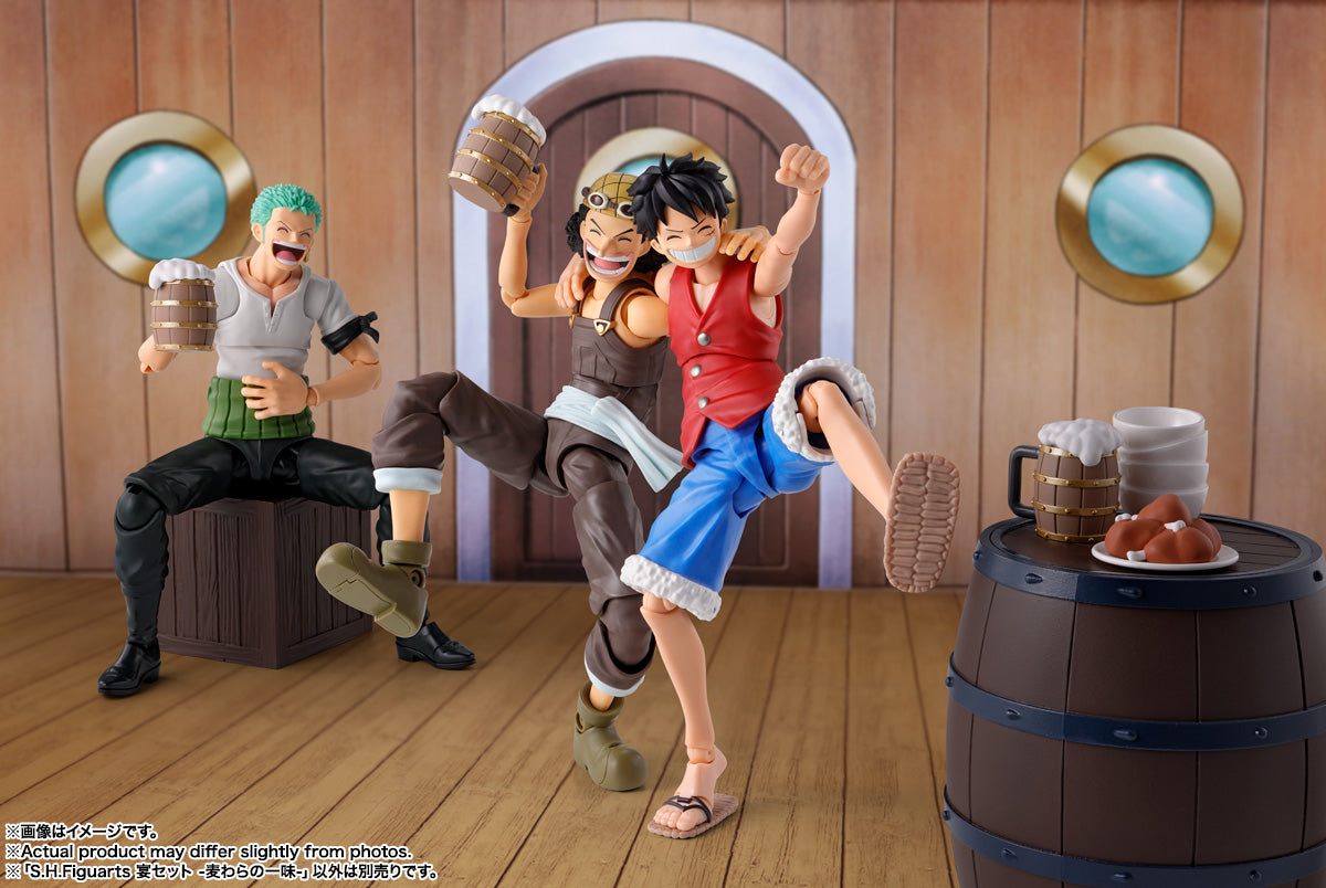Preventa Accesorios Set de Fiesta para la Tripulación de los Sombrero de Paja / "The Straw Hat Crew" (Partes Opcionales) - One Piece - S.H.Figuarts JP marca Bandai Namco escala 1/12
