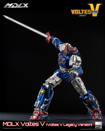 Preventa Figura MDLX Voltes V (Voltes V Legacy Version) - Voltes V: Legacy  marca Threezero 3Z0666 (15 cm)