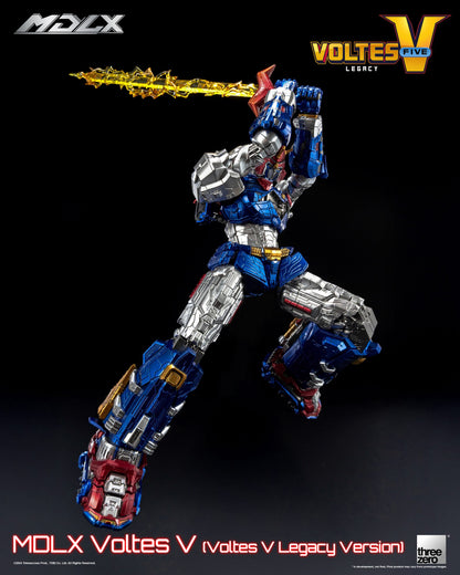 Preventa Figura MDLX Voltes V (Voltes V Legacy Version) - Voltes V: Legacy  marca Threezero 3Z0666 (15 cm)