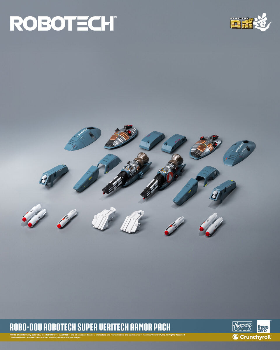 Preventa Accesorios ROBO-DOU Super Veritech Armor Pack marca Threezero 3Z1072 escala 1/72