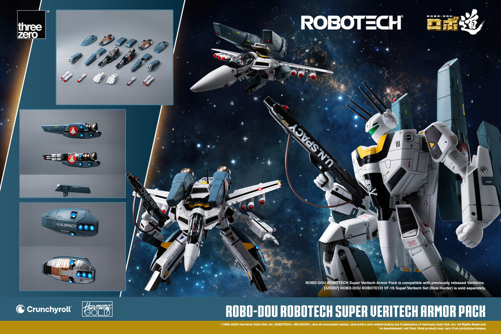 Preventa Accesorios ROBO-DOU Super Veritech Armor Pack marca Threezero 3Z1072 escala 1/72