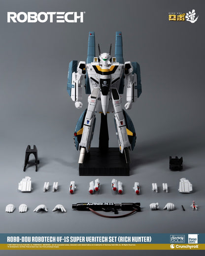 Preventa Figura ROBO-DOU VF-1S Super Veritech (Rick Hunter) - ROBOTECH marca Threezero 3Z0307 escala 1/72