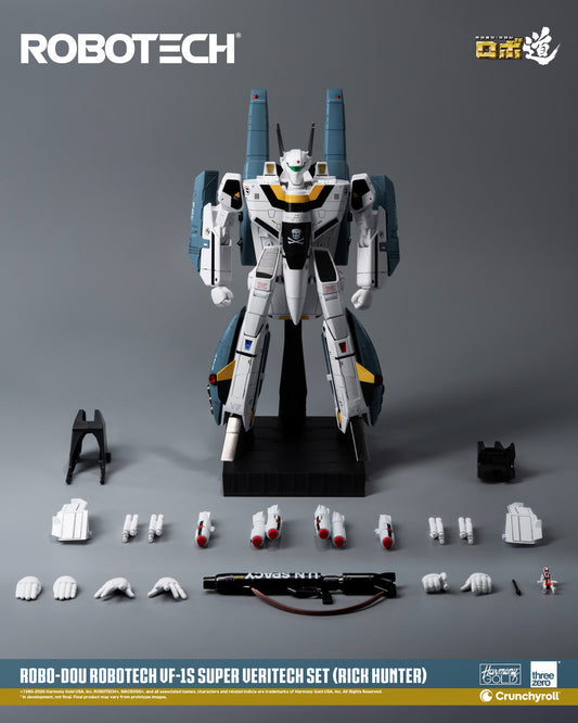 Preventa Figura ROBO-DOU VF-1S Super Veritech (Rick Hunter) - ROBOTECH marca Threezero 3Z0307 escala 1/72