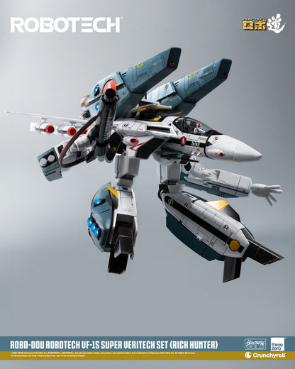 Preventa Figura ROBO-DOU VF-1S Super Veritech (Rick Hunter) - ROBOTECH marca Threezero 3Z0307 escala 1/72