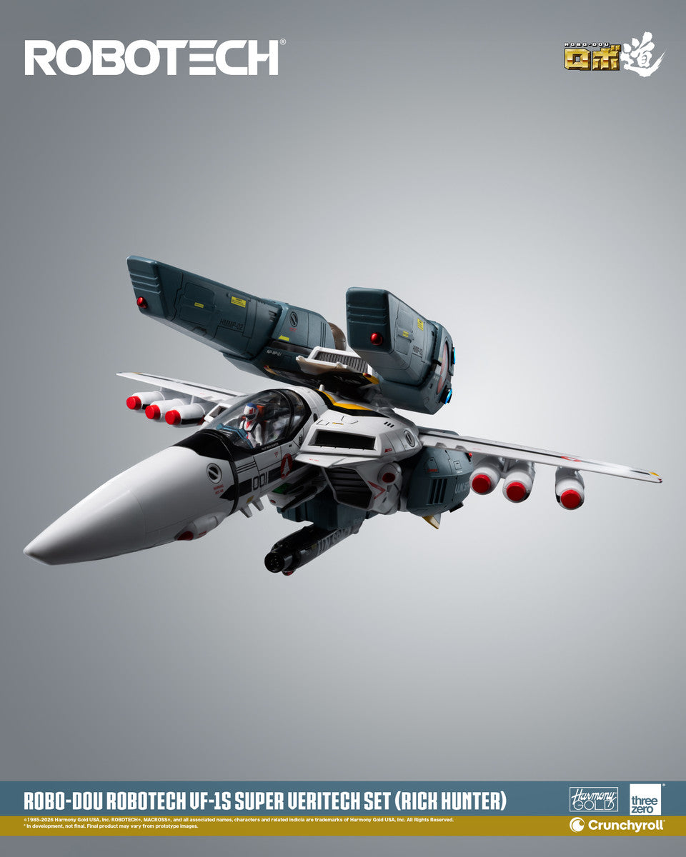 Preventa Figura ROBO-DOU VF-1S Super Veritech (Rick Hunter) - ROBOTECH marca Threezero 3Z0307 escala 1/72