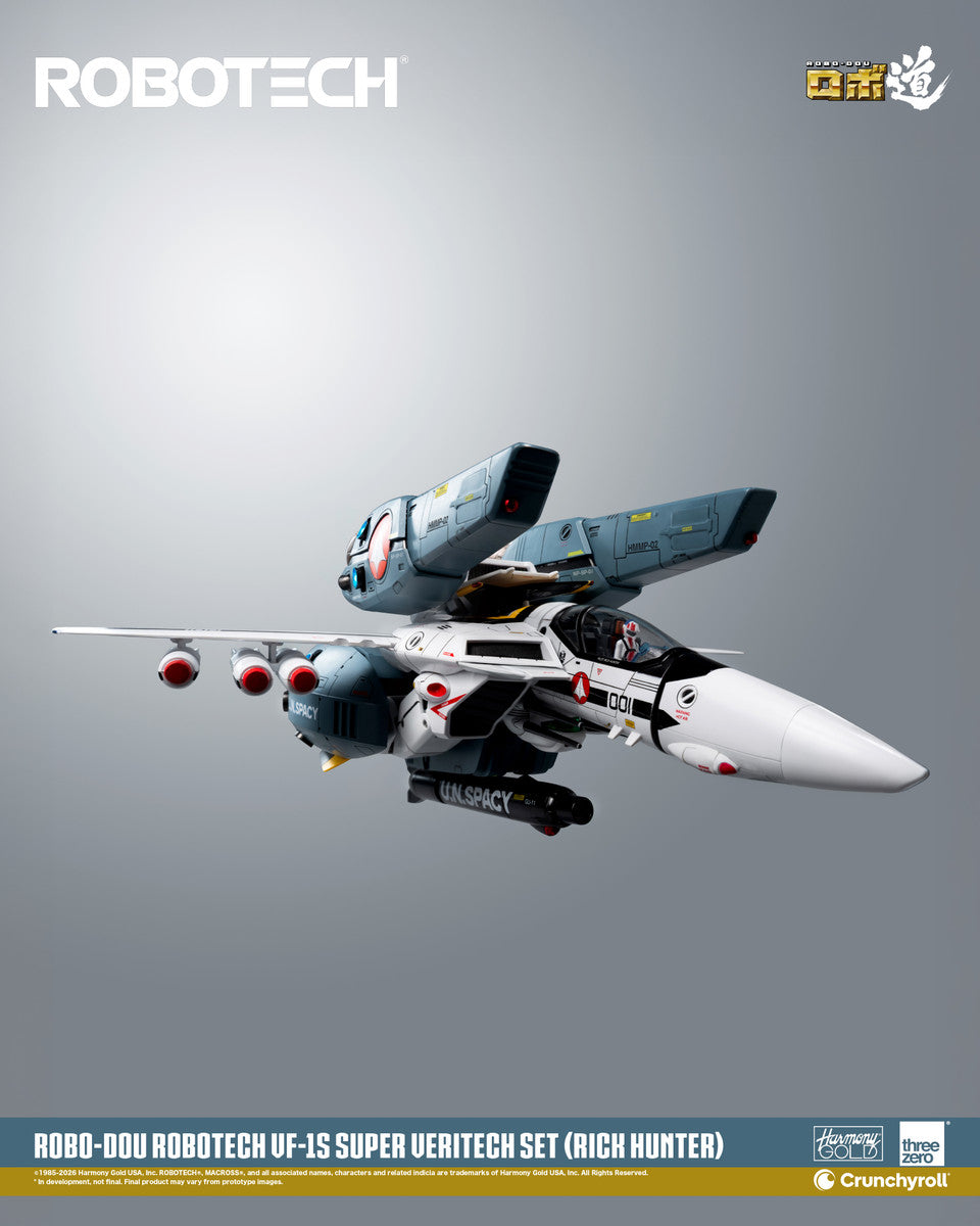 Preventa Figura ROBO-DOU VF-1S Super Veritech (Rick Hunter) - ROBOTECH marca Threezero 3Z0307 escala 1/72