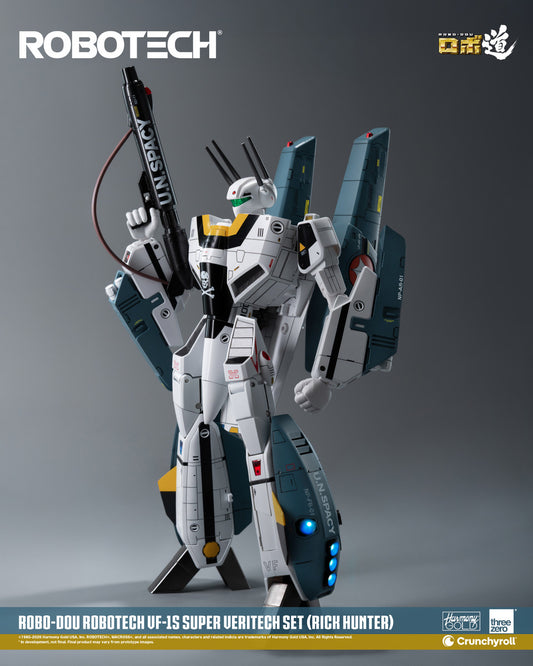Preventa Figura ROBO-DOU VF-1S Super Veritech (Rick Hunter) - ROBOTECH marca Threezero 3Z0307 escala 1/72