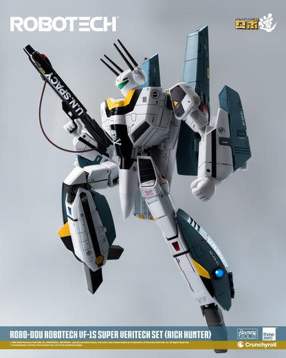 Preventa Figura ROBO-DOU VF-1S Super Veritech (Rick Hunter) - ROBOTECH marca Threezero 3Z0307 escala 1/72