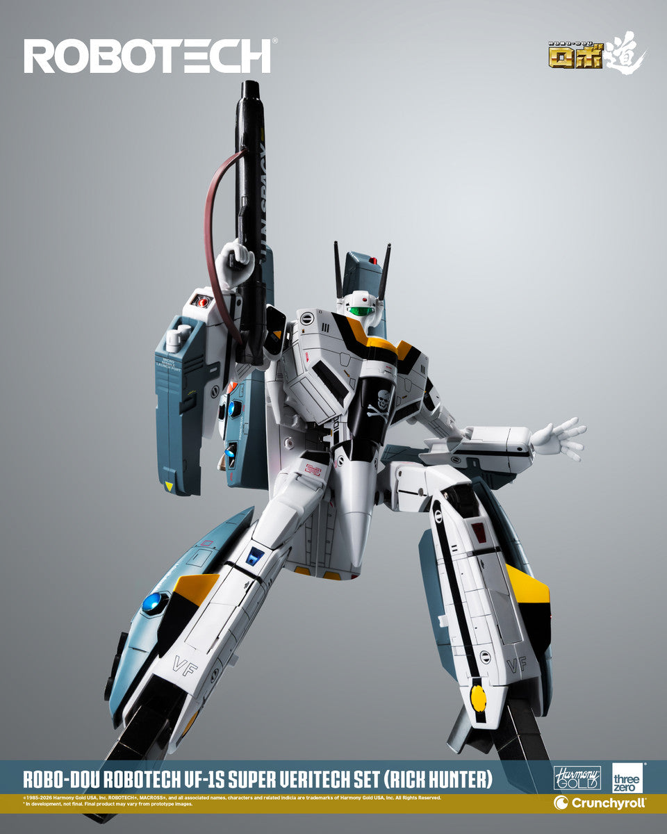 Preventa Figura ROBO-DOU VF-1S Super Veritech (Rick Hunter) - ROBOTECH marca Threezero 3Z0307 escala 1/72