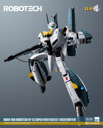 Preventa Figura ROBO-DOU VF-1S Super Veritech (Rick Hunter) - ROBOTECH marca Threezero 3Z0307 escala 1/72