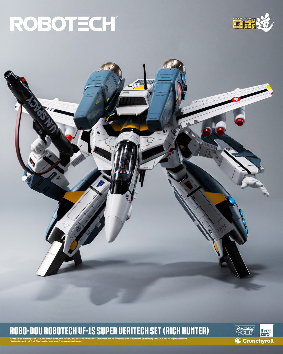 Preventa Figura ROBO-DOU VF-1S Super Veritech (Rick Hunter) - ROBOTECH marca Threezero 3Z0307 escala 1/72