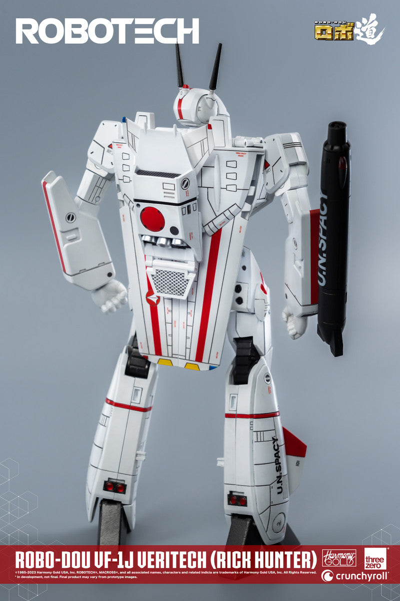 Preventa Figura ROBO-DOU VF-1J Veritech (Rick Hunter) - ROBOTECH marca Threezero 3Z0304 escala 1/72