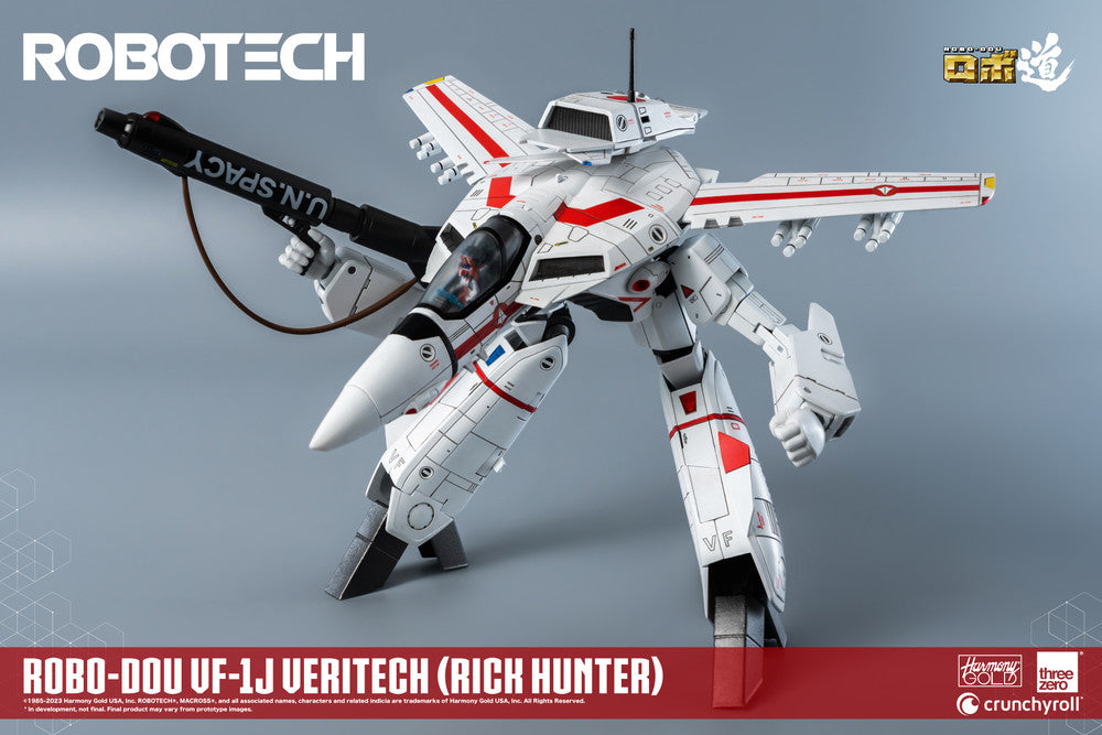 Preventa Figura ROBO-DOU VF-1J Veritech (Rick Hunter) - ROBOTECH marca Threezero 3Z0304 escala 1/72