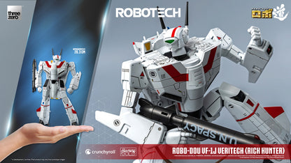 Preventa Figura ROBO-DOU VF-1J Veritech (Rick Hunter) - ROBOTECH marca Threezero 3Z0304 escala 1/72