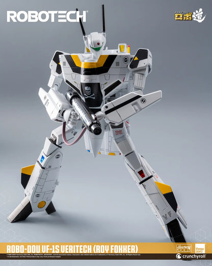 Preventa Figura ROBO-DOU VF-1J Veritech (Roy Fokker) - ROBOTECH marca Threezero 3Z0305 escala 1/72