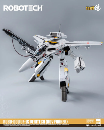 Preventa Figura ROBO-DOU VF-1J Veritech (Roy Fokker) - ROBOTECH marca Threezero 3Z0305 escala 1/72