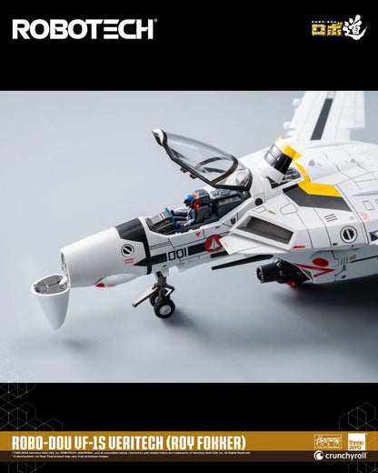 Preventa Figura ROBO-DOU VF-1J Veritech (Roy Fokker) - ROBOTECH marca Threezero 3Z0305 escala 1/72