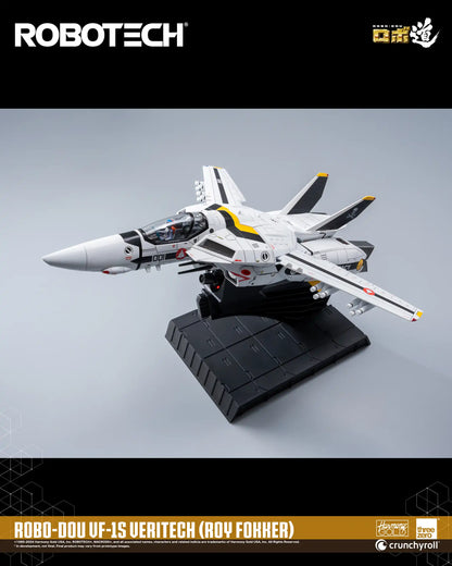 Preventa Figura ROBO-DOU VF-1J Veritech (Roy Fokker) - ROBOTECH marca Threezero 3Z0305 escala 1/72